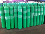 Green Blue Kapasitas Tinggi 37Mn Steel Seal Compressed Gas Cylinder 40L - 80L